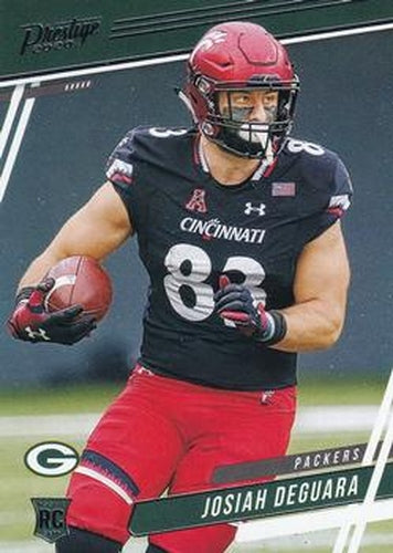 #279 Josiah Deguara - Green Bay Packers - 2020 Panini Prestige Football