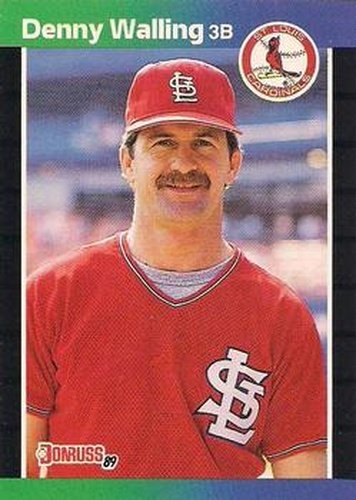 #279 Denny Walling - St. Louis Cardinals - 1989 Donruss Baseball