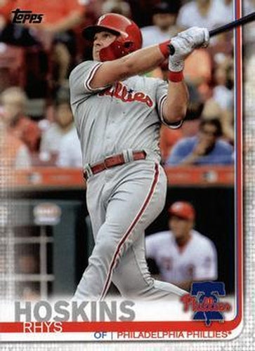 #279a Rhys Hoskins - Philadelphia Phillies - 2019 Topps Baseball