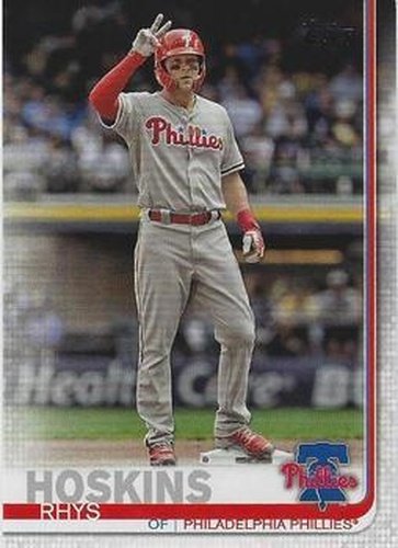 #279b Rhys Hoskins - Philadelphia Phillies - 2019 Topps Baseball