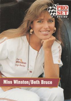 #27 Beth Bruce - Miss Winston - 1991 Pro Set Racing