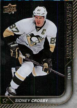 #SS-27 Sidney Crosby - Pittsburgh Penguins - 2015-16 Upper Deck Hockey - Shining Stars