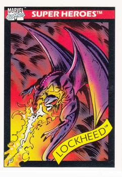 #27 Lockheed - 1990 Impel Marvel Universe