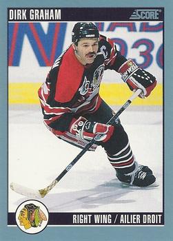 #27 Dirk Graham - Chicago Blackhawks - 1992-93 Score Canadian Hockey