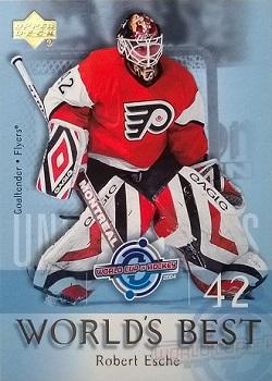 #WB27 Robert Esche - Philadelphia Flyers - 2004-05 Upper Deck Hockey - World's Best