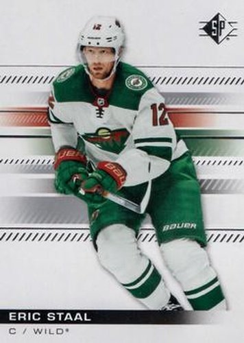 #27 Eric Staal - Minnesota Wild - 2019-20 SP Hockey