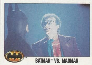 #127 Batman vs. Madman - 1989 Topps Batman