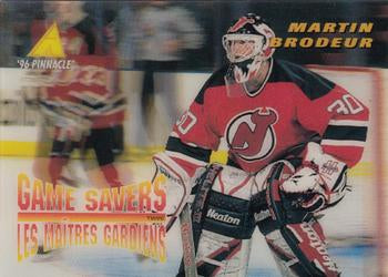 #McD-27 Martin Brodeur - New Jersey Devils - 1995-96 Pinnacle McDonald's Game Winners Hockey