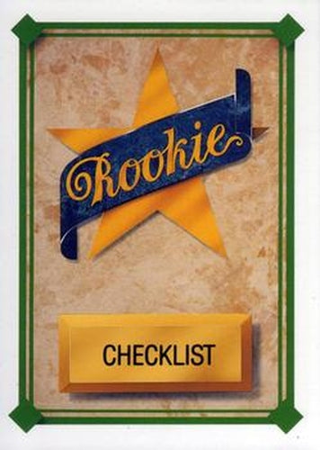 #27 Star Rookies Checklist - 1989 Upper Deck Baseball