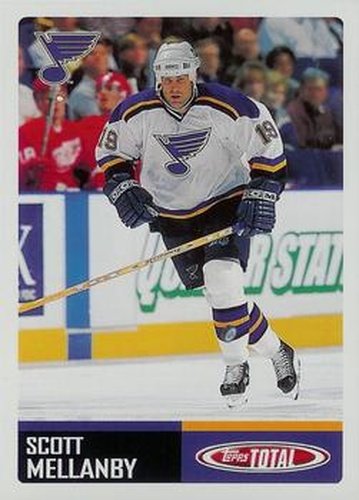 #27 Scott Mellanby - St. Louis Blues - 2002-03 Topps Total Hockey