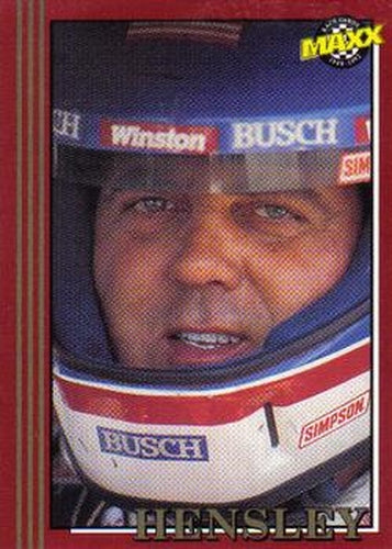 #27 Jimmy Hensley - Beverly Racing - 1992 Maxx Racing
