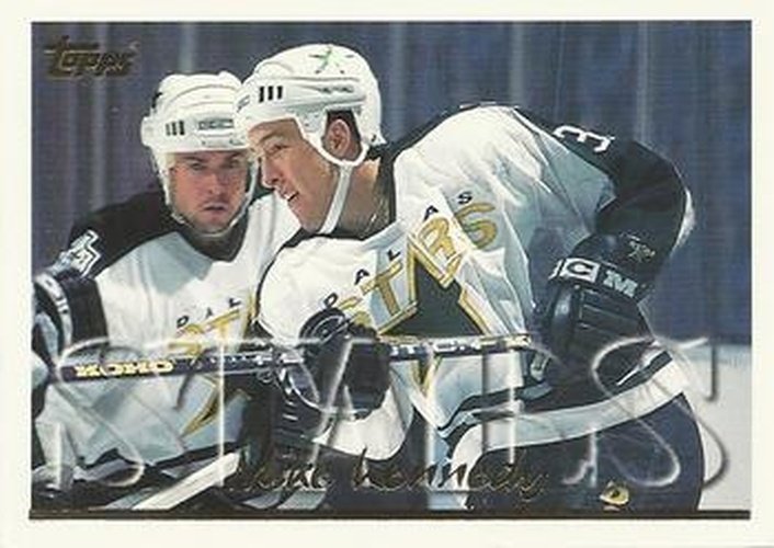 #27 Mike Kennedy - Dallas Stars - 1995-96 Topps Hockey