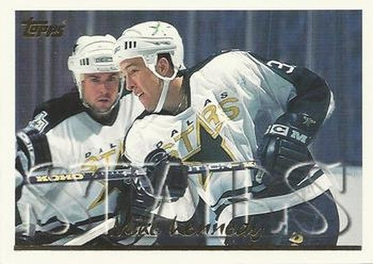 #27 Mike Kennedy - Dallas Stars - 1995-96 Topps Hockey