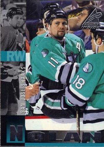 #27 Owen Nolan - San Jose Sharks - 1997-98 Pinnacle Inside Hockey