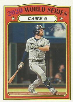 #27 2020 World Series Game 2 - Tampa Bay Rays - 2021 Topps Heritage Baseball