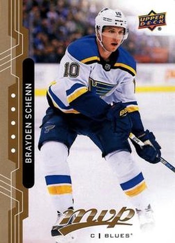 #27 Brayden Schenn - St. Louis Blues - 2018-19 Upper Deck MVP Hockey