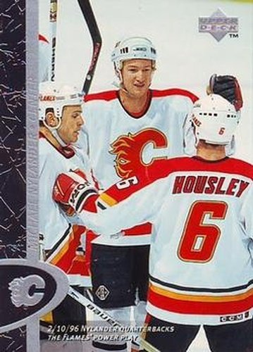 #27 Michael Nylander - Calgary Flames - 1996-97 Upper Deck Hockey