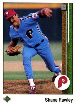 #427 Shane Rawley - Philadelphia Phillies - 1989 Upper Deck Baseball