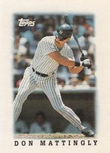 #27 Don Mattingly - New York Yankees - 1988 Topps Major League Leaders Minis Baseball
