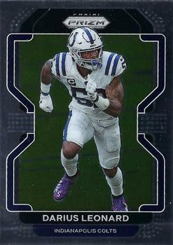 #27 Darius Leonard - Indianapolis Colts - 2021 Panini Prizm Football