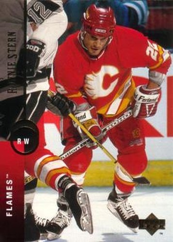 #27 Ronnie Stern - Calgary Flames - 1994-95 Upper Deck Hockey