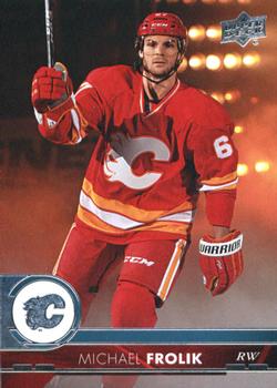 #27 Michael Frolik - Calgary Flames - 2017-18 Upper Deck Hockey