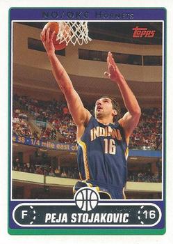 #27 Peja Stojakovic - New Orleans Hornets - 2006-07 Topps Basketball