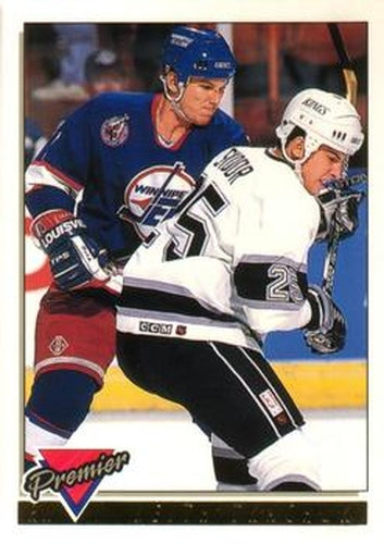 #27 Keith Tkachuk - Winnipeg Jets - 1993-94 O-Pee-Chee Premier Hockey - Gold