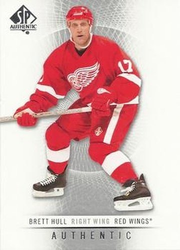 #27 Brett Hull - Detroit Red Wings - 2012-13 SP Authentic Hockey