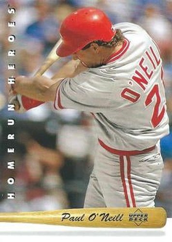#HR27 Paul O'Neill - Cincinnati Reds - 1993 Upper Deck Baseball - Home Run Heroes