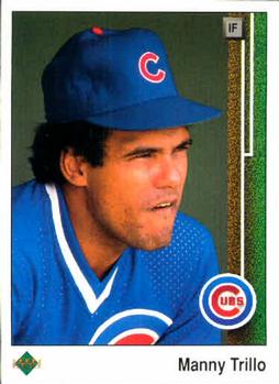 #127 Manny Trillo - Chicago Cubs - 1989 Upper Deck Baseball