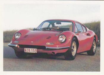 #27 Ferrari Dino 246 GT 1973 - 1991 Panini Dream Cars