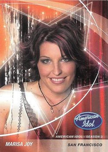 #27 Marisa Joy - San Francisco - 2004 Fleer American Idol Season 3