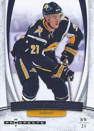 #27 Drew Stafford - Buffalo Sabres - 2007-08 Fleer Hot Prospects Hockey