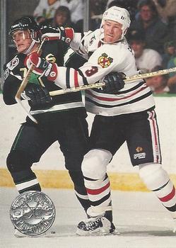 #27 Steve Smith - Chicago Blackhawks - 1991-92 Pro Set Platinum Hockey