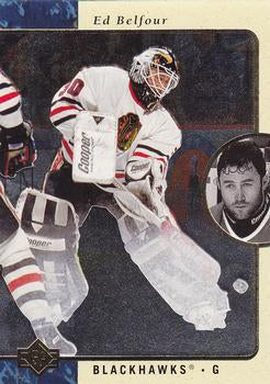 #27 Ed Belfour - Chicago Blackhawks - 1995-96 SP Hockey