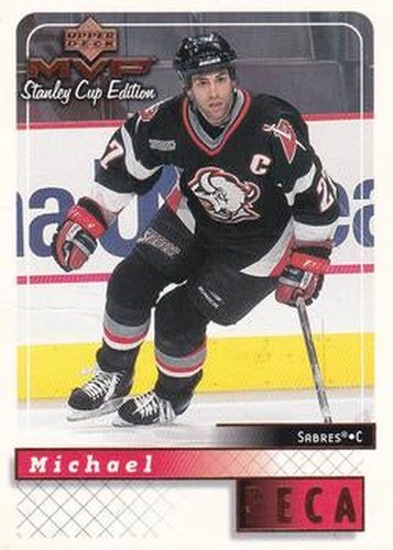 #27 Michael Peca - Buffalo Sabres - 1999-00 Upper Deck MVP Stanley Cup Edition Hockey