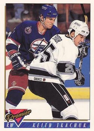 #27 Keith Tkachuk - Winnipeg Jets - 1993-94 Topps Premier Hockey