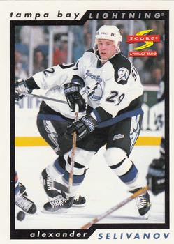 #27 Alexander Selivanov - Tampa Bay Lightning - 1996-97 Score Hockey