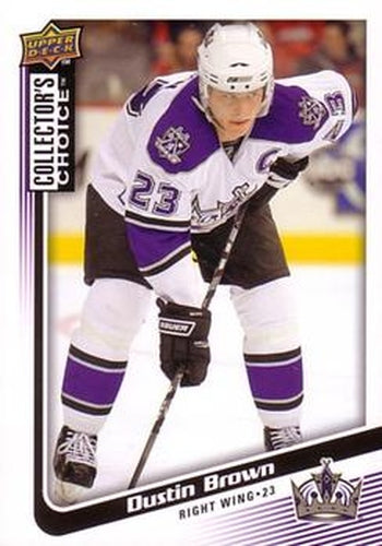 #27 Dustin Brown - Los Angeles Kings - 2009-10 Collector's Choice Hockey