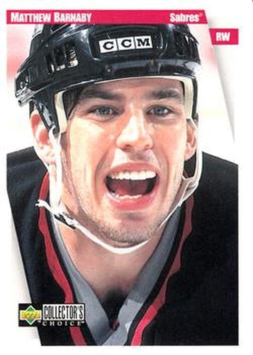 #27 Matthew Barnaby - Buffalo Sabres - 1997-98 Collector's Choice Hockey