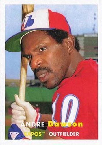 #27 Andre Dawson - Montreal Expos - 2021 Topps Archives Baseball