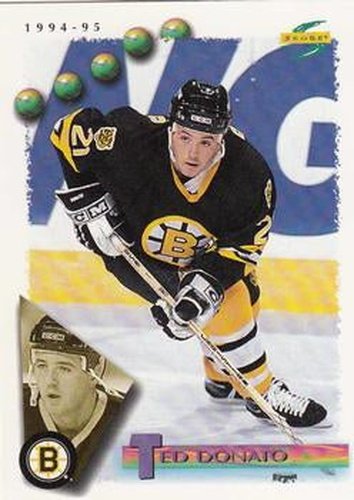 #27 Ted Donato - Boston Bruins - 1994-95 Score Hockey