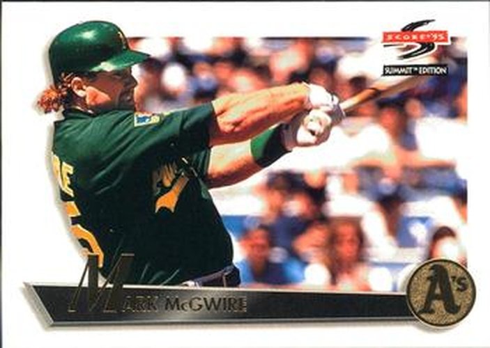 #27 Mark McGwire - Oakland Athletics - 1995 Summit Baseball