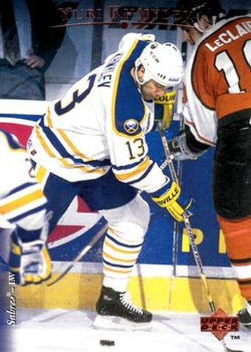 #27 Yuri Khmylev - Buffalo Sabres - 1995-96 Upper Deck Hockey