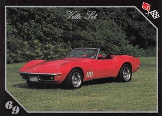 #27 1969 Corvette Convertible - 1991 Collect-A-Card Vette Set