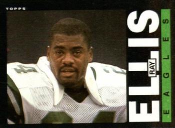 #127 Ray Ellis - Philadelphia Eagles - 1985 Topps Football
