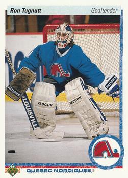 #27 Ron Tugnutt - Quebec Nordiques - 1990-91 Upper Deck Hockey