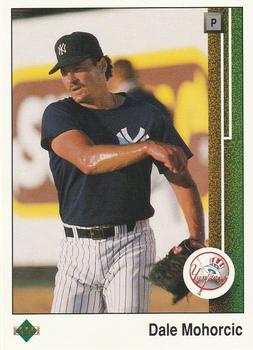 #727 Dale Mohorcic - New York Yankees - 1989 Upper Deck Baseball