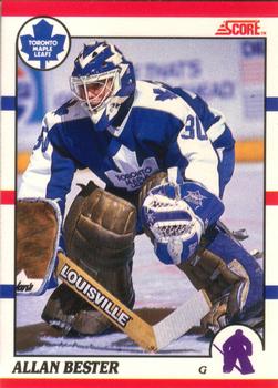 #27 Allan Bester - Toronto Maple Leafs - 1990-91 Score Canadian Hockey